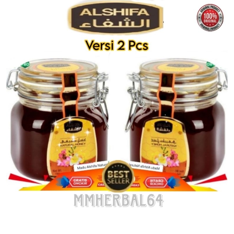 

PAKET 2 MADU ALSHIFA - MADU AL SHIFA MADU MURNI ORIGINAL NATURAL HONEY IMPORT SAUDI ARABIA