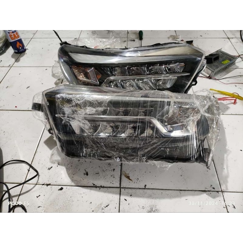 HeadLamp Lampu Depan SatuSet Honda Brio/Mobilio RS LED 2022 2023 2024
