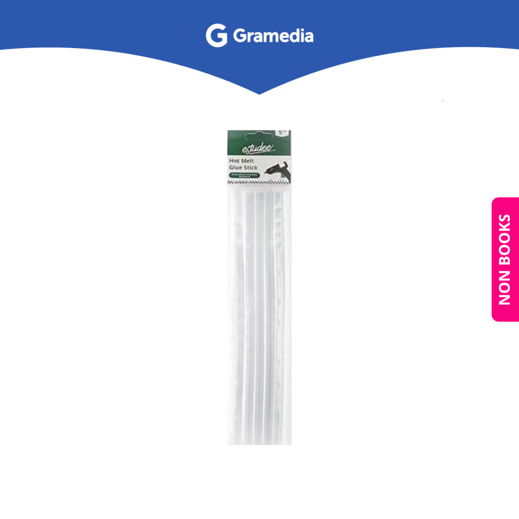 

Gramedia Depok - ESTUDEE HOT MELT GLUE STICK 20MM/5PCS ES-HG7