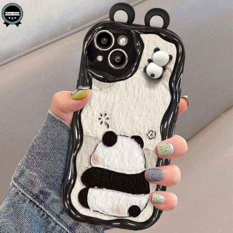 Casing Ponsel Karakter Panda