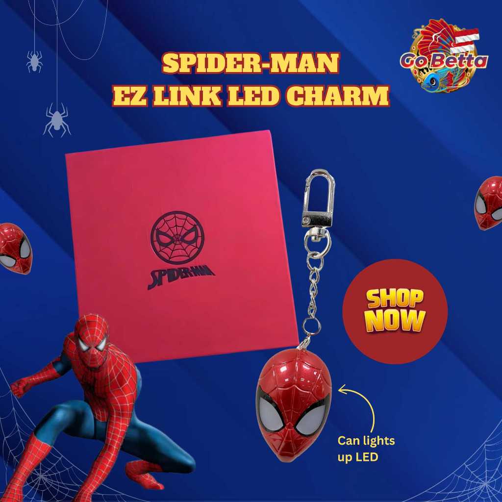 🇮🇩 Marvel Spiderman SimplyGo EZ-Link Card MRT Bus Ez Link Cards Spiderman SimplyGo Ezlink MRT Ez lin
