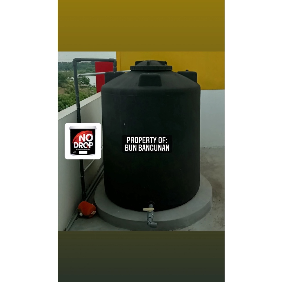 TRENDTERBARU NO DROP BITUMEN BLACK 1KG  CAT TANDON TANGKI PENAMPUNGAN TOREN AIR BEBAS LUMUT  CAT HIT