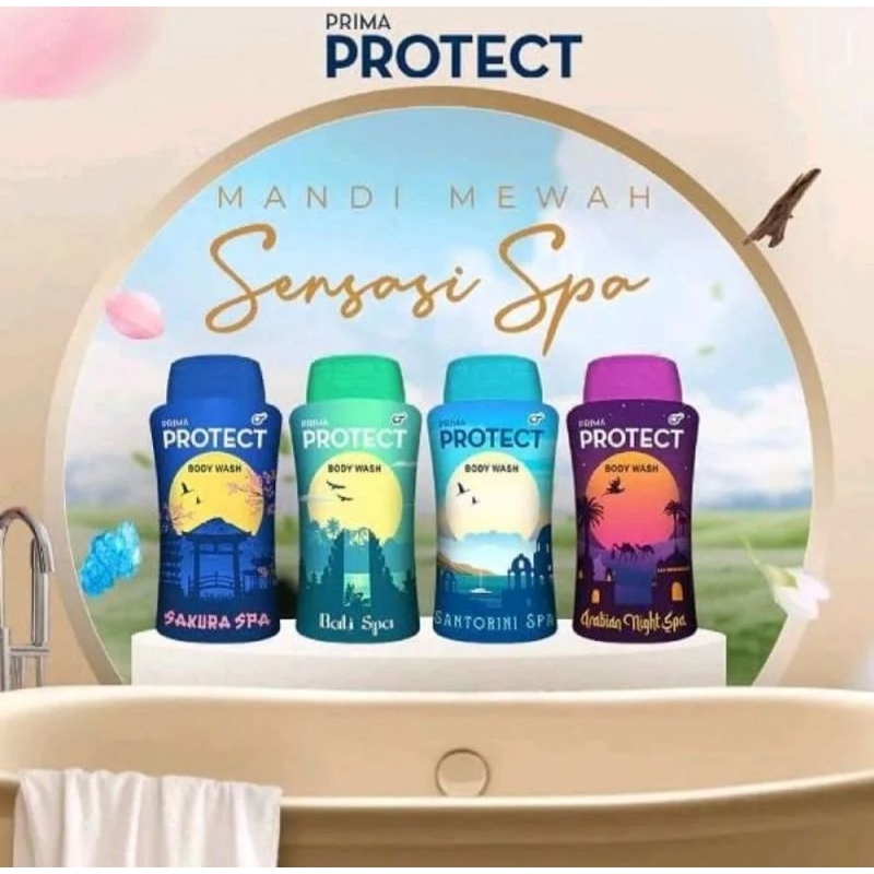 Prima Protect Sabun Mandi Cair Botol 100 ml / sabun mandi prima protect