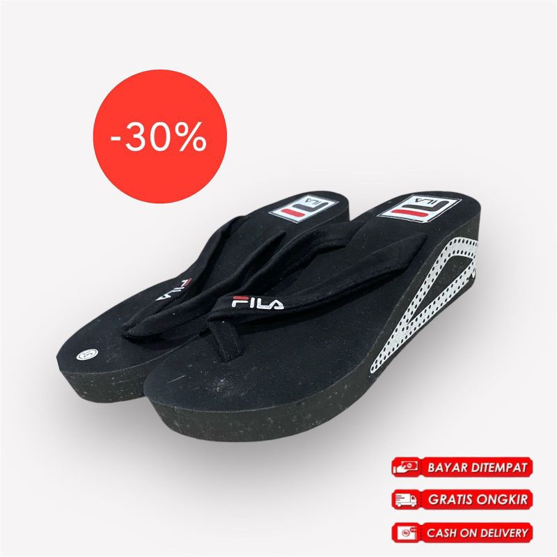 top SANDAL WANITA WEDGES Fila cocok untuk di pakai bermain