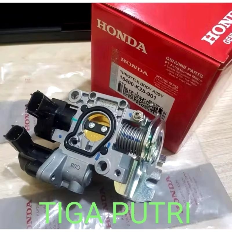 Throttle Body karburator injeksi Beat fi Scoopy fi -K25 ORI