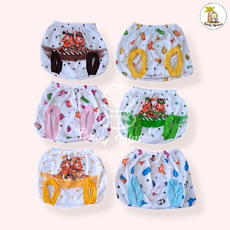CELANA POP BAYI NEWBORN / CELANA PENDEK BAYI BARU LAHIR / CELANA KACAMATA BAYI NEWBORN BARU LAHIR 0 