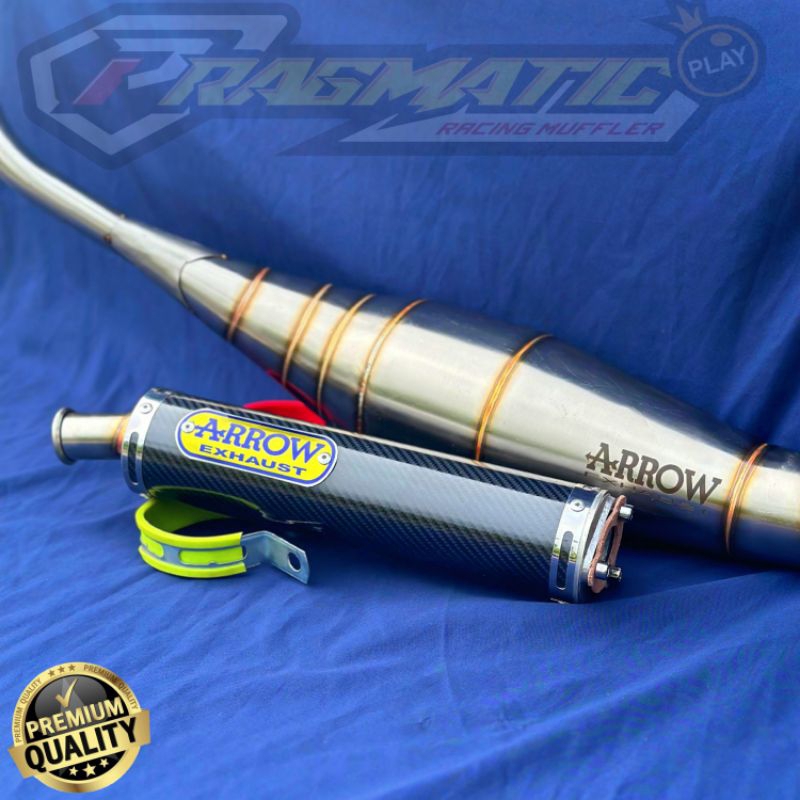 KNALPOT RX-KING ARROW EXHAUST KARBON SERIES