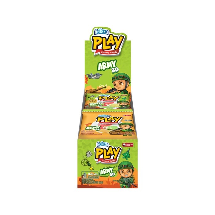 

Relaxa Play Army Box 12x12 GR