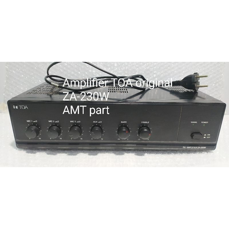 amplifier TOA ZA-230w.ori 100% bekas