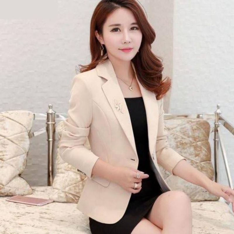 Jas Formal wanita-Blazer kerja wanita-Jas Semi Formal wanita