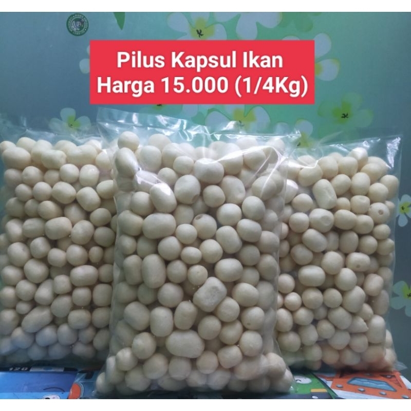 

Snack Viral Pilus Ikan Renyah Gurih 250gram 1/4kg