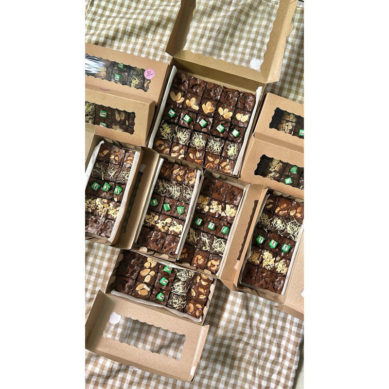 

brownies sekat/brownies fudgy/brownies panggang