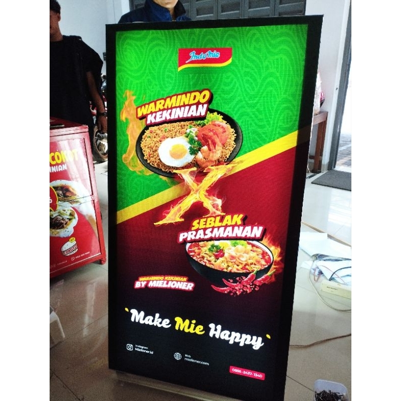 Standing Banner lampu