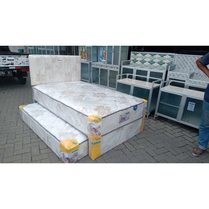 spring bed sorong 2 in 1 beautyland kids american