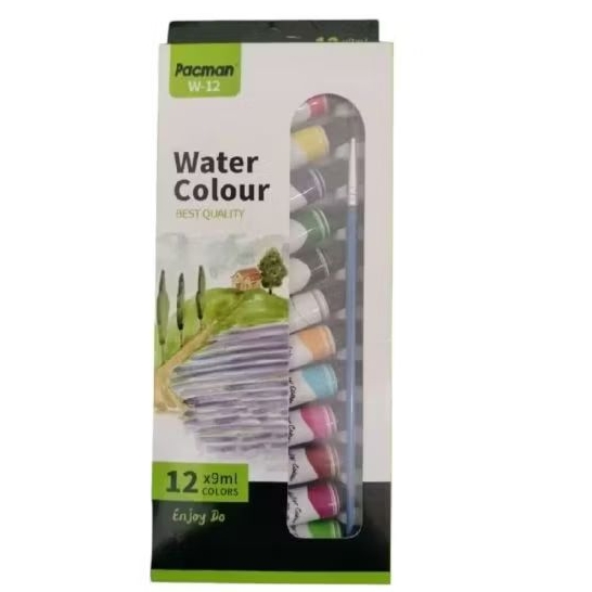 

Water colour cat air 12 warna free kuas pacman