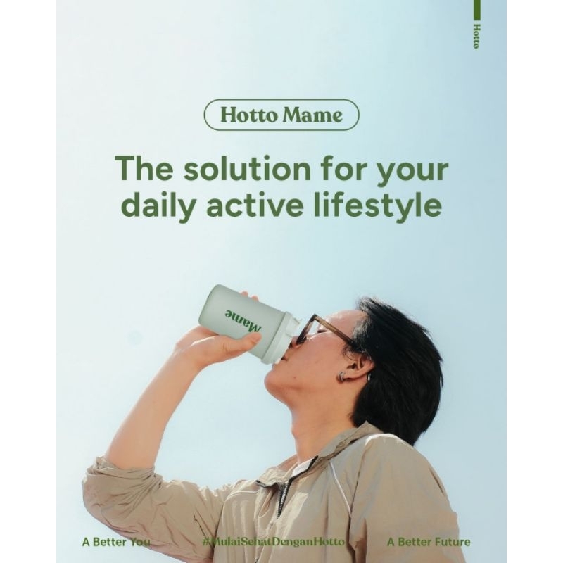 

(KEMASAN POUCH) HOTTO MAME - Multigrain Protein with Edamame