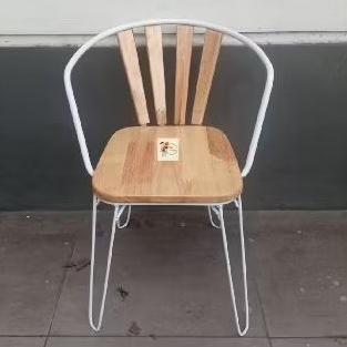 Kursi Santai Minimalis - Kursi Cafe - Kursi Taman - Kursi teras Besi Padu