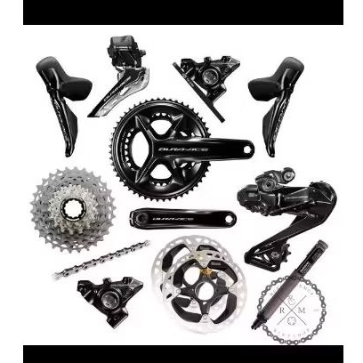 Groupset Shimano Duraace Di2 R9270 Disc Brake Fulsett