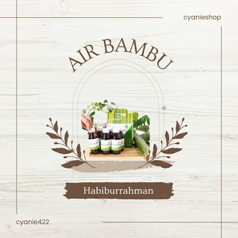 

AIR BAMBU HABIBURRAHMAN 120 ML ORIGINAL | MENJAGA KESEHATAN | 1 BOX 6 BOTOL | AIR RUAS BAMBU ALAMI