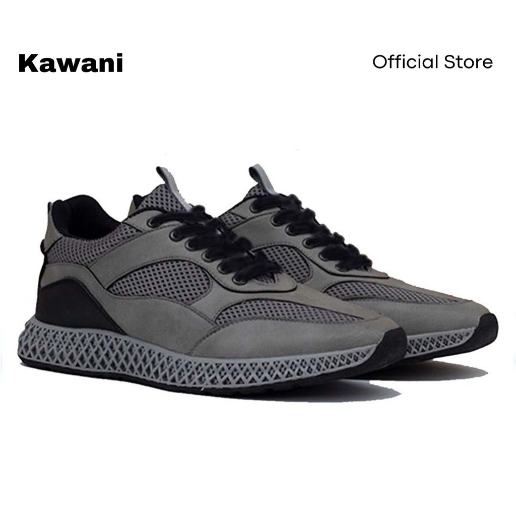 KAWANI Kehed - Sepatu Sneakers Casual Pria Ukuran Jumbo