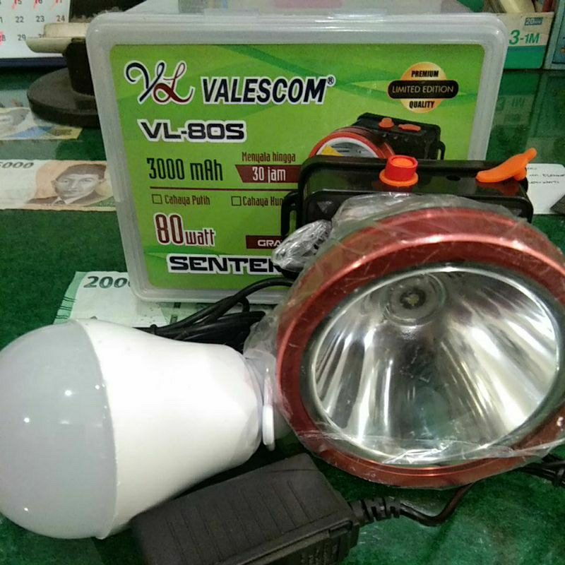 senter kepala vl-80s 80w