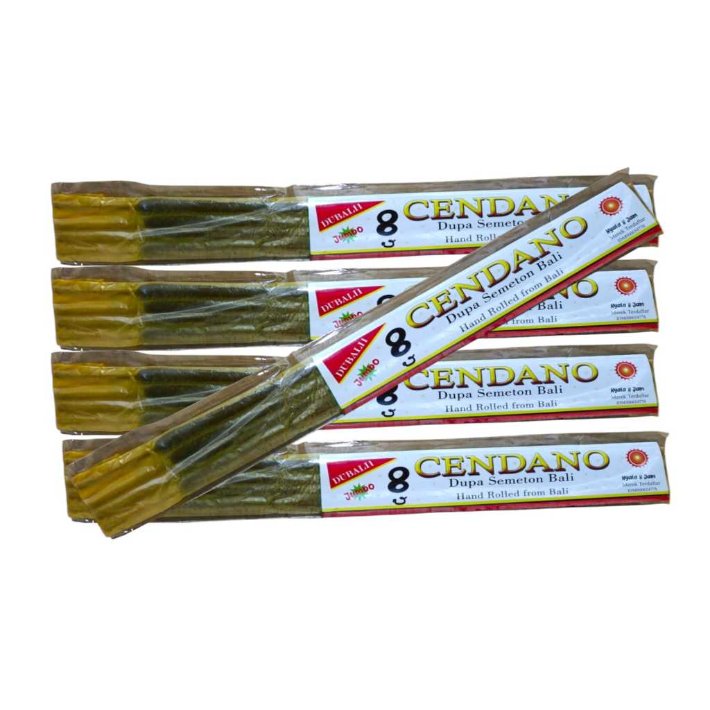 Dupa Harum Dubali Herbal Basah Aroma Cendano/Cendana 8 Jam Hio WangiAromaterapi isi 4 Batang
