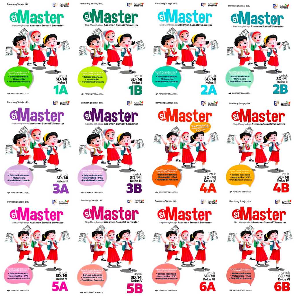 SIMASTER SD/MI Erlangga Kurikulum Merdeka