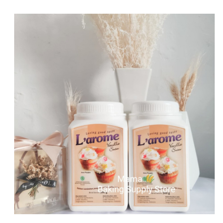 

L'arome Larome Vanilla Milk Powder Vanila Susu Wangi 500 gr