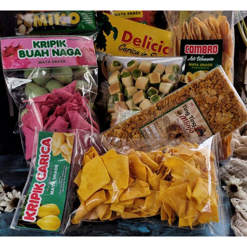 

PAKET OLEH-OLEH DIENG 4 BKS LENGKAP CARICA DAN KRIPIK DIENG