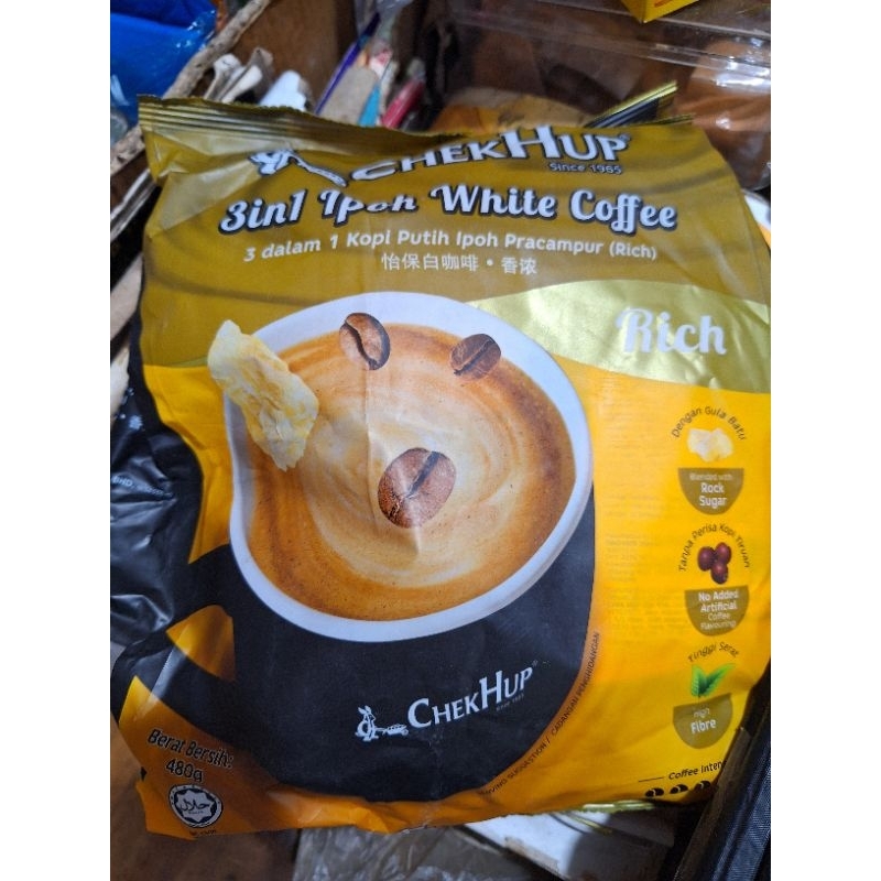 

Kopi ChekHup 3in1 Ipoh White Coffee King