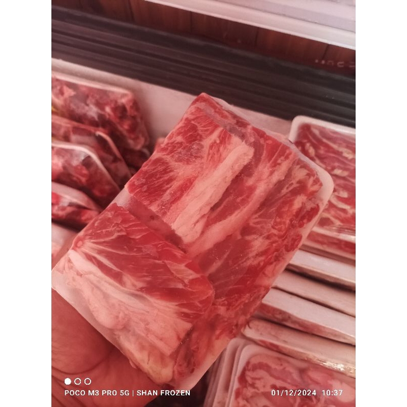 

rusuk pipih/iga rusuk/iga sirip/tulang rusuk kemasan ±500g
