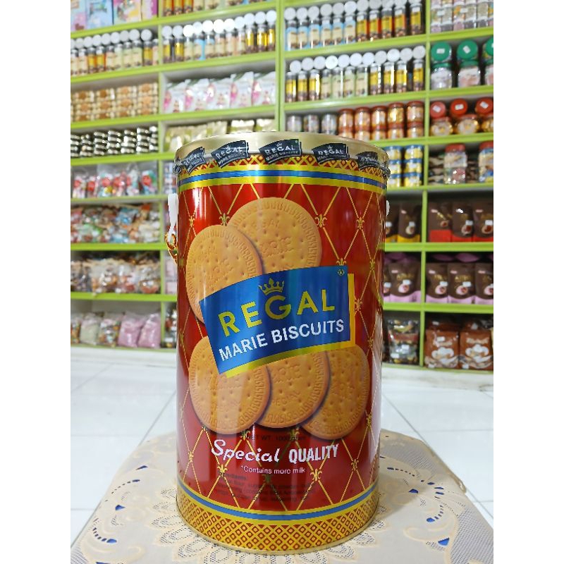 

Regal marie biscuit spesial 1.000g Cemilan Kering