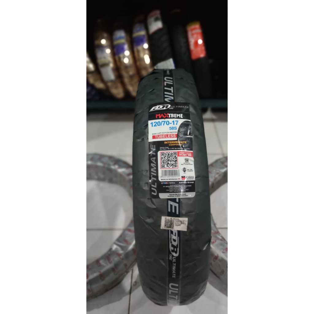 Ban Tubeless FDR MAXTREME 120/70-17