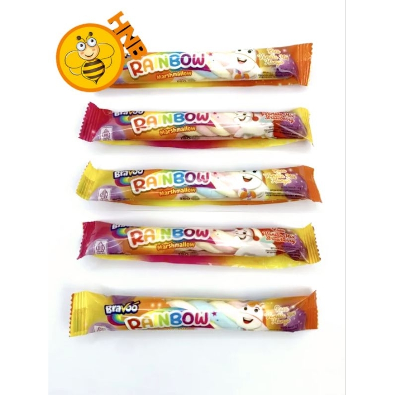 

Cemilan Marshmallow Rainbow per 1 pcs