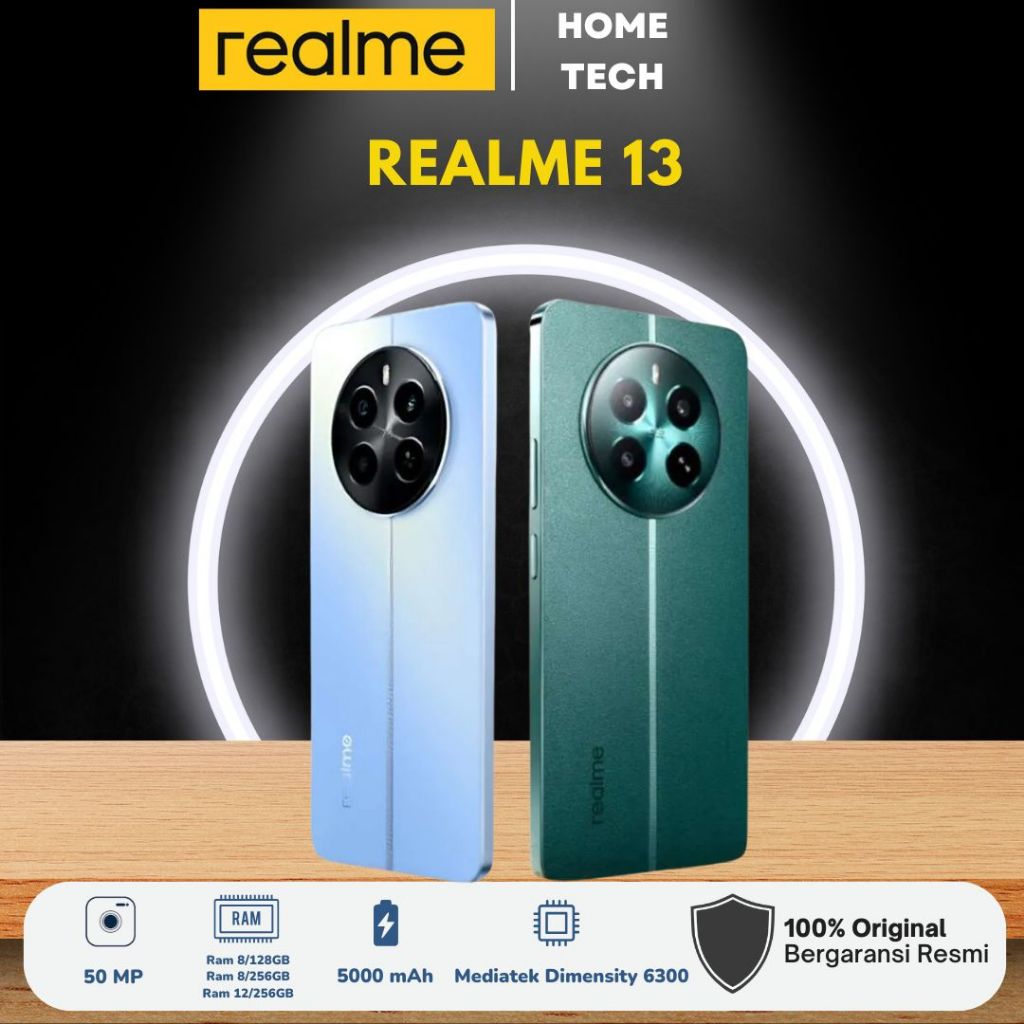 Realme 13 RAM 8/128GB dan 12/256GB