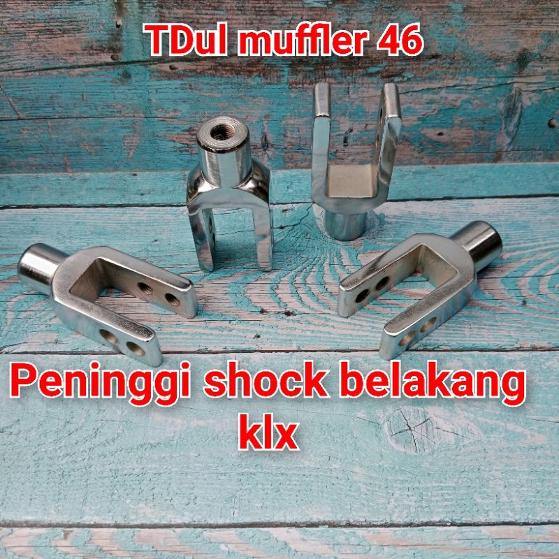 peninggi  shock belakang klx D tracker