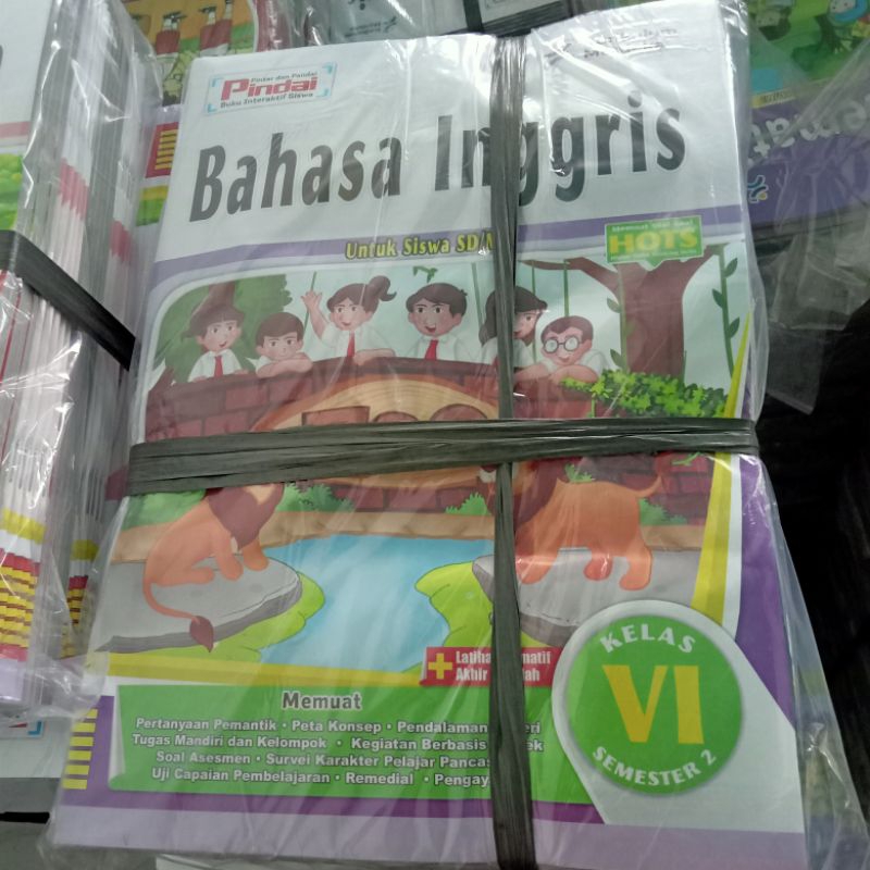 LKS Bahasa Inggris kelas 6 SD Mi Semester 2