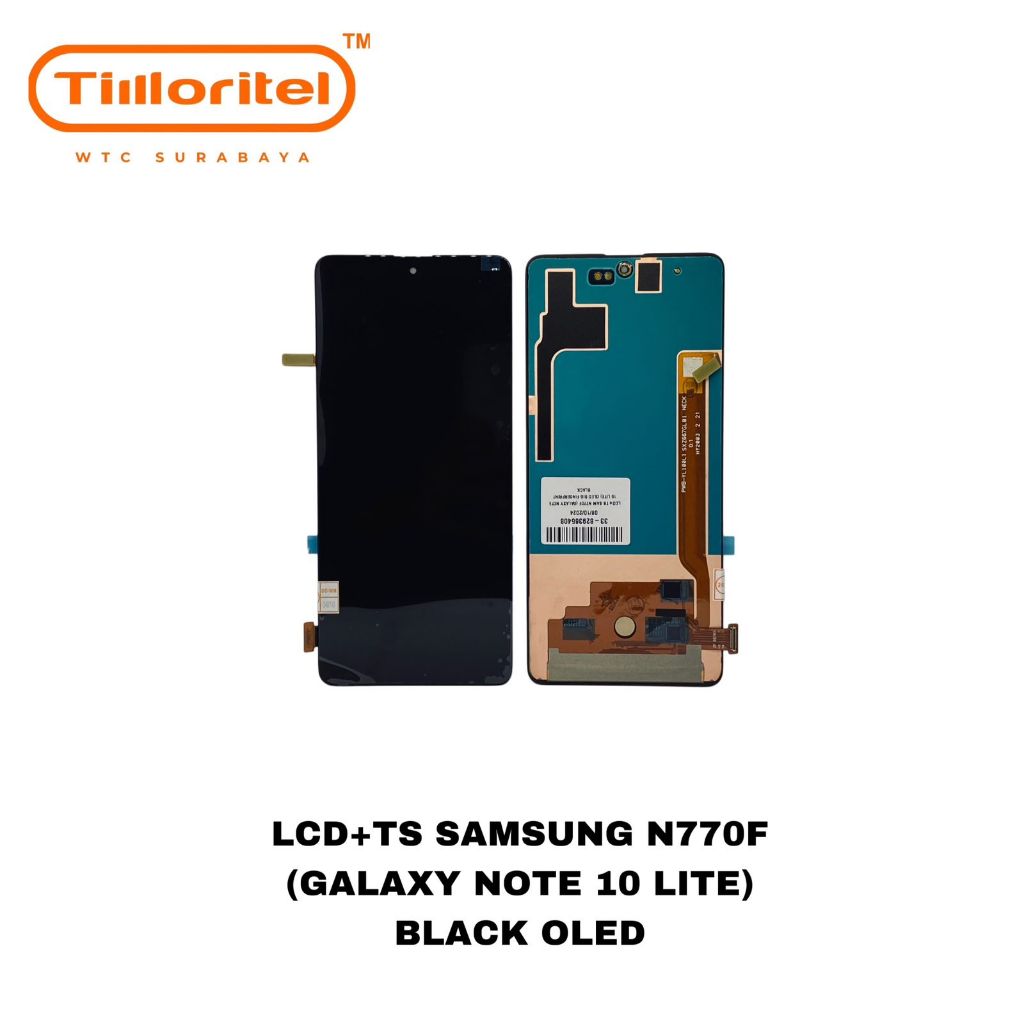 LCD+TS SAMSUNG N770F (GALAXY NOTE 10 LITE) BLACK OLED