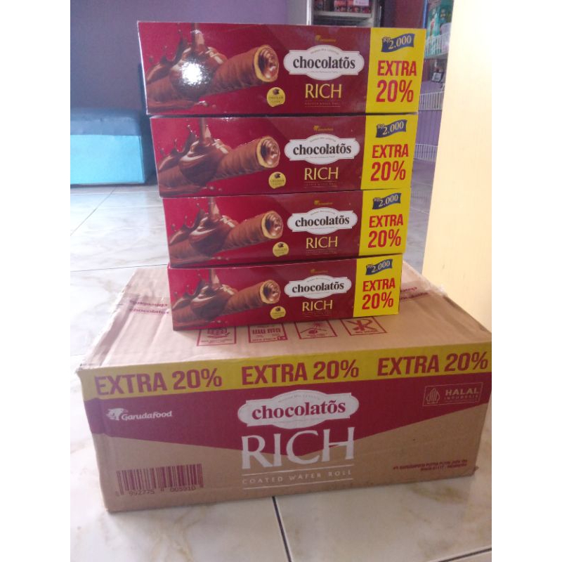 

Chocolatos RICH isi 12pcs garuda food