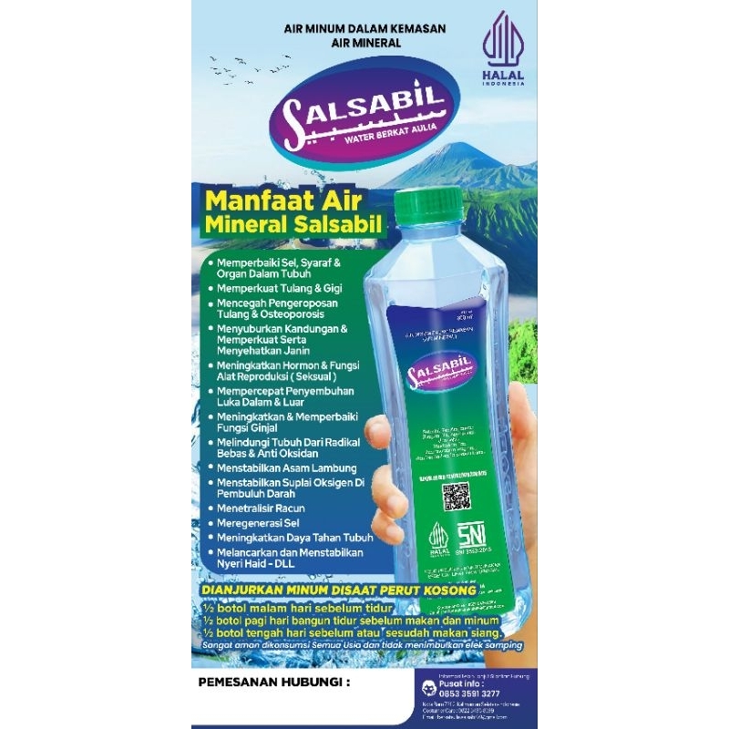 

Air Mineral Salsabil 600 ml PREMIUM