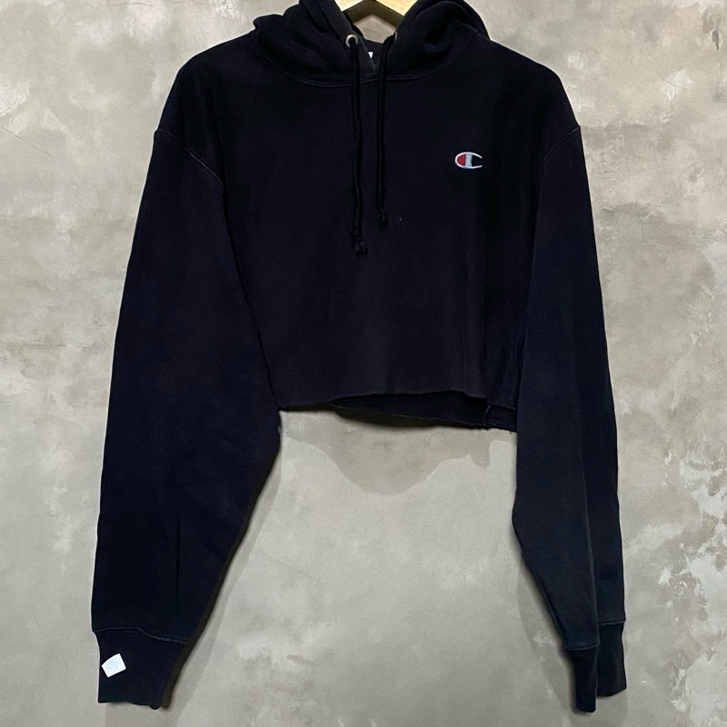 Hoodie crop champion