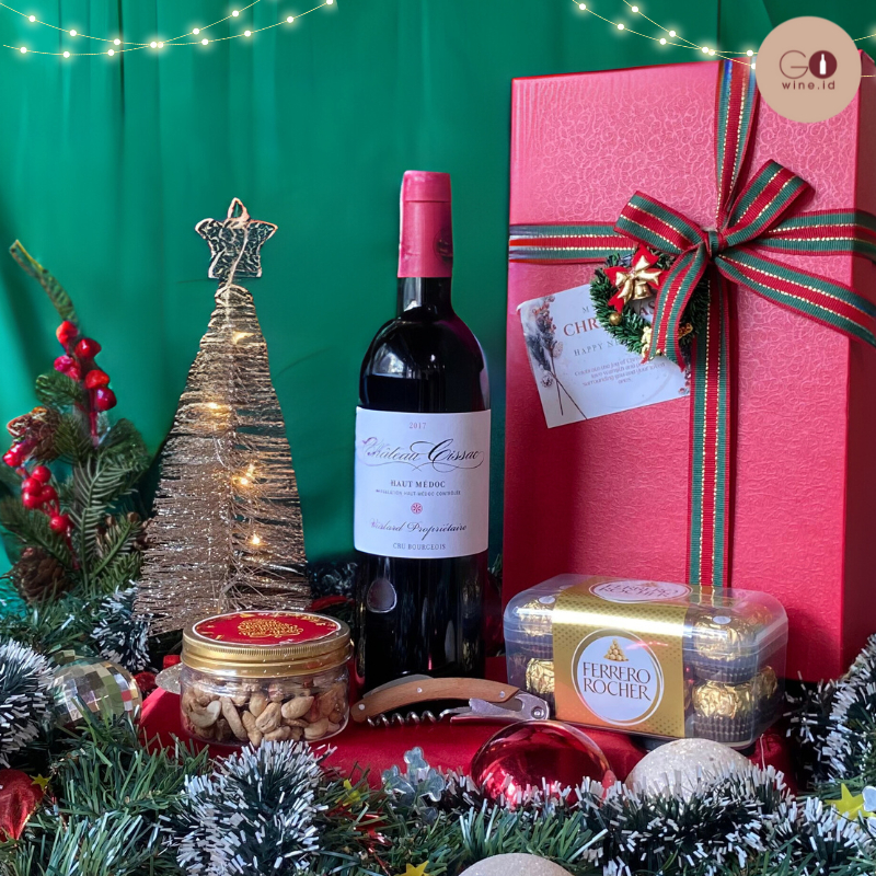 

Christmas Package F - Hampers Red Wine - Hampers Natal Chateau Cissac