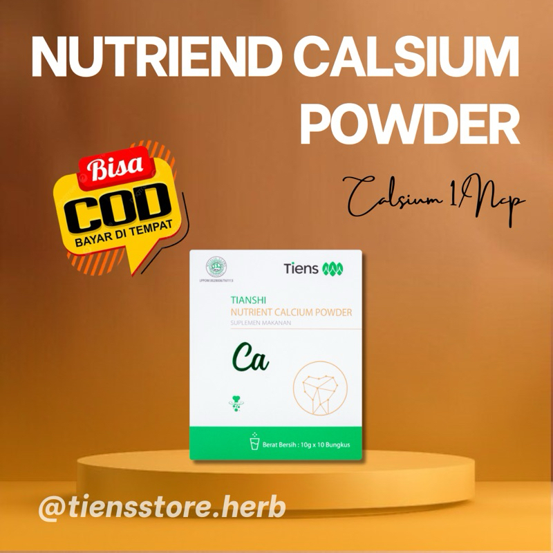 Nutrisi Calsium Powder Tiens Original | Kalsium Tiens | Kalsium Tulang Tiens | Tiens Makassar