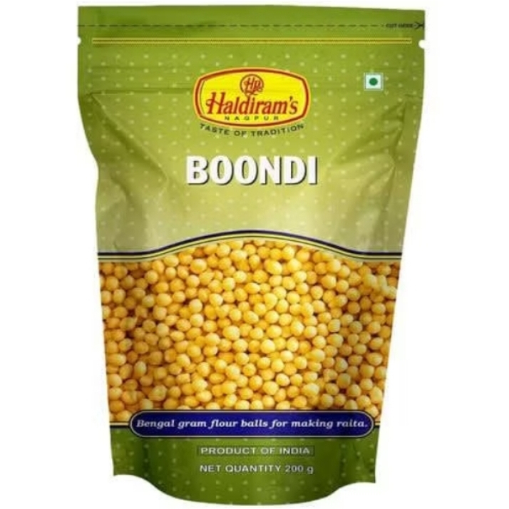 

Boondi Haldiram 200 gr / Snack India
