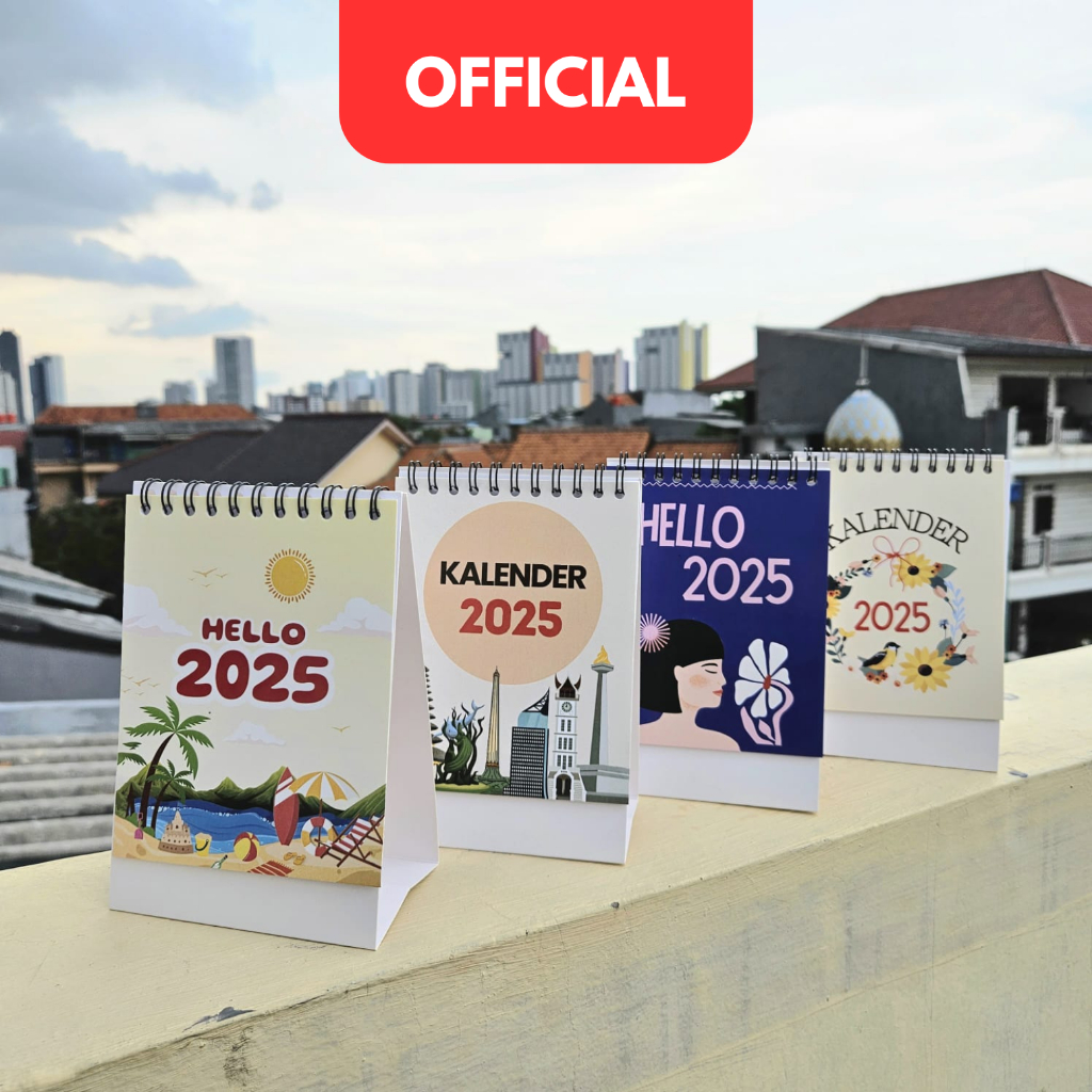 

(HNC) Kalender Meja 2025 / Calendar 2025 / Kalender meja A6