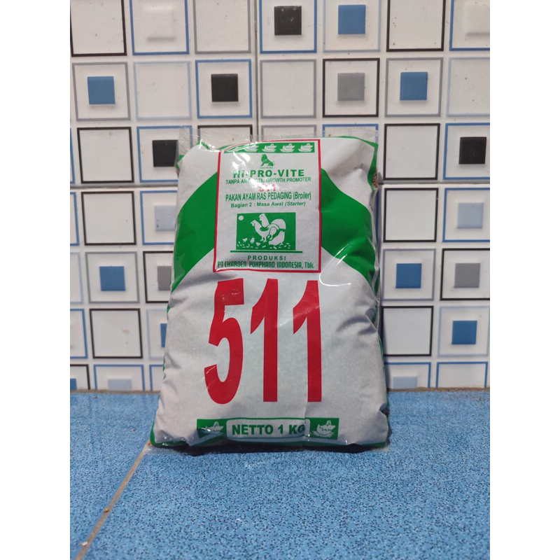 Hi-Pro-Vit 511 Pakan Ayam Ras Pedaging 1kg