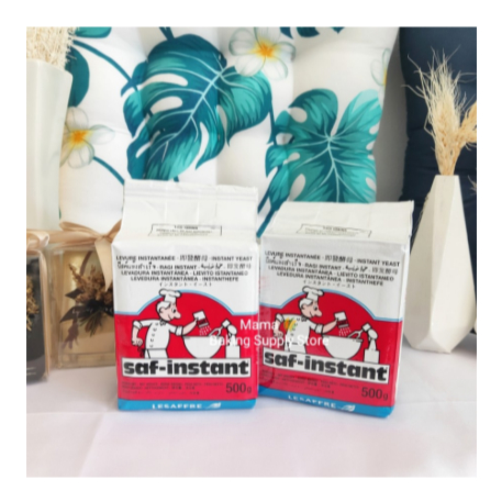 

Ragi SAF INSTANT RED 500GR Pengembang kue roti Kualitas Import