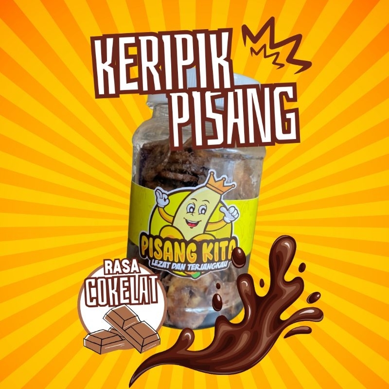 

Pisang Coklat Lumer Special 100gr