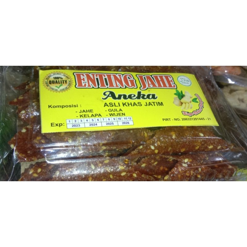 

ENTING JAHE GULUNG ISI 12