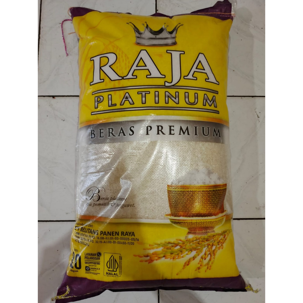 

Beras Raja Platinum 20kg